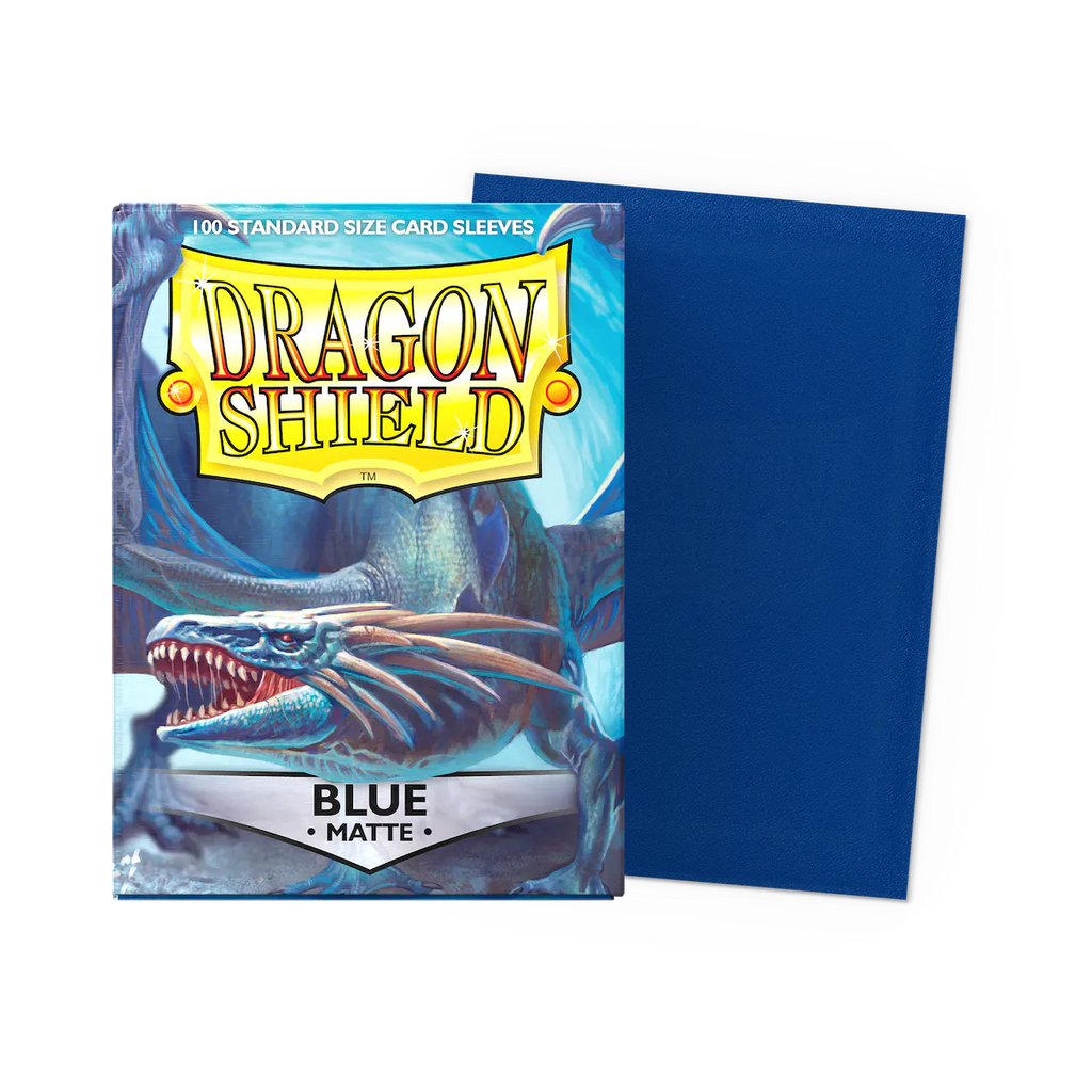 Dragon Shield Sleeves - Matte Standard (Blue)
