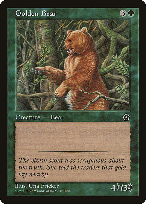 Golden Bear
Creature — Bear
4/3