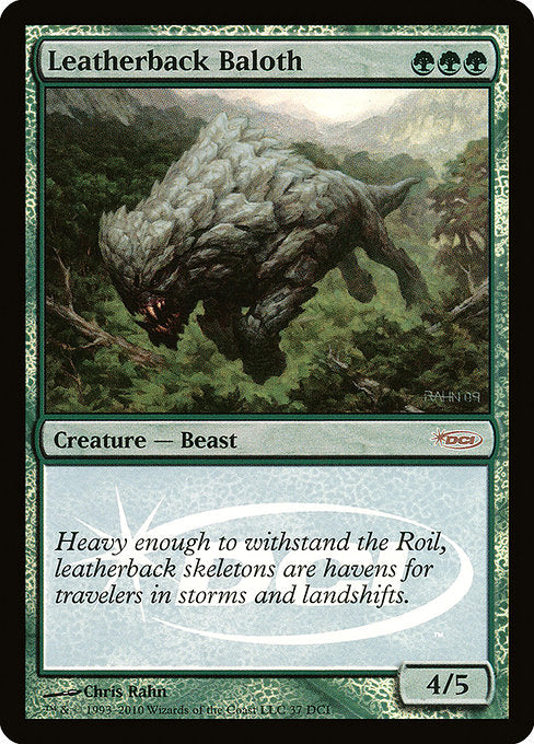 Leatherback Baloth
Creature — Beast
4/5