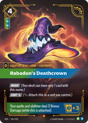Rabadon's Deathcrown [Spiritforged] (191) foil