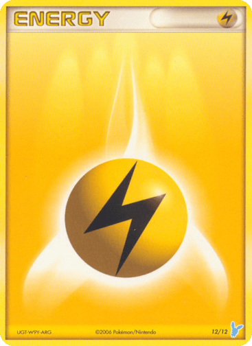 Lightning Energy (Minun) 
EX Trainer Kit 2: Plusle & Minun 
Product Details
Card Number / Rarity:12/12 / Common
Card Type / HP / Stage:Basic Lightning Energy / /