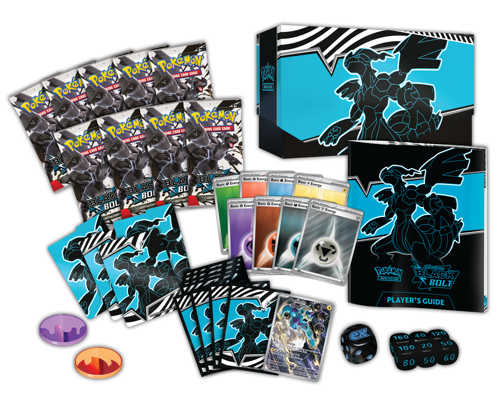 Pokémon TCG - Scarlet & Violet - Black Bolt - Elite Trainer Box