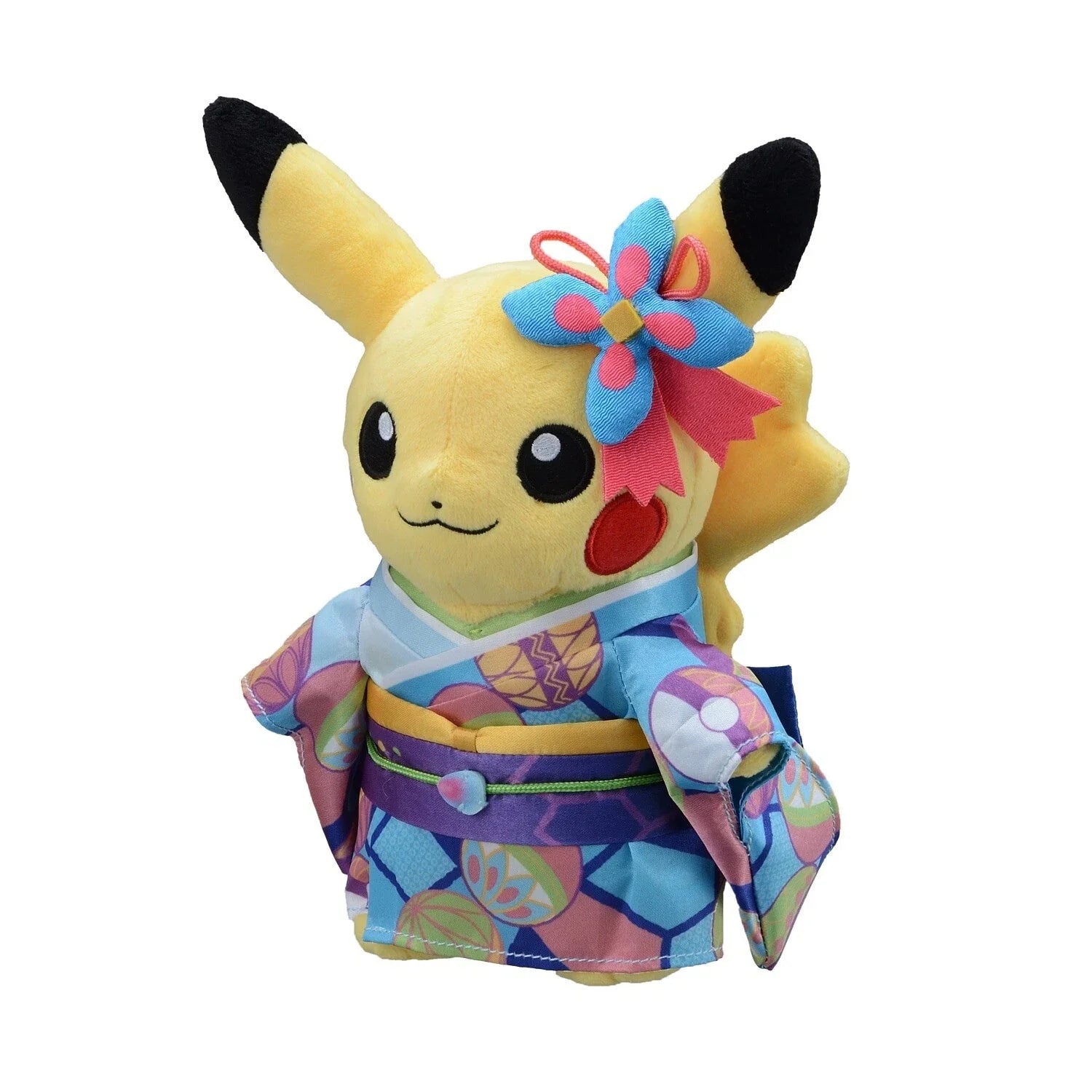 Pokémon Center Kanazawa Exclusive Kaga Kimono Pikachu Plush