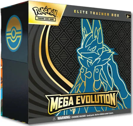 Pokémon TCG - Mega Evolution - Mega Evolution Base - Lucario Elite Trainer Box