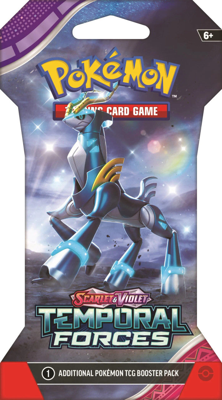 Pokémon TCG - Scarlet & Violet - Temporal Forces - Sleeved Booster Pack