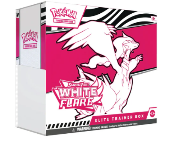 Pokemon Scarlet And Violet White Flare Elite Trainer Box